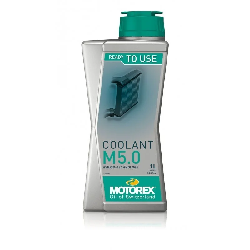 Liquido Radiatore Motorex COOLANT M5.0 Pronto all'uso 1 lt
