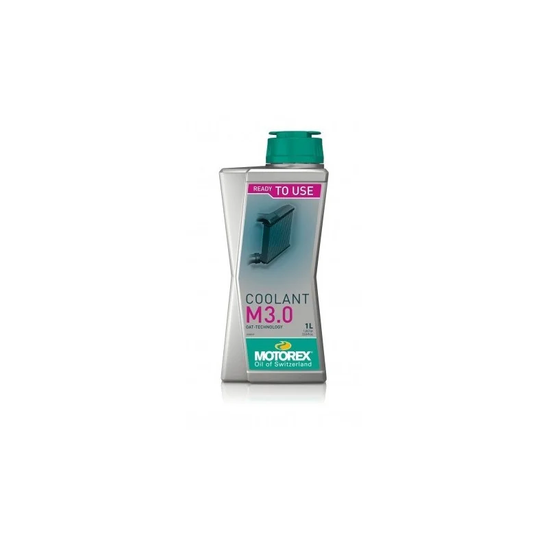 Liquido Radiatore Motorex COOLANT M3.0 Pronto all'uso 1 lt