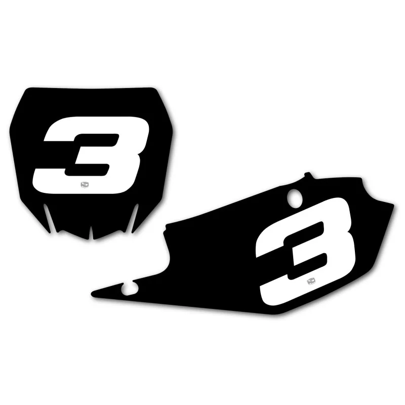 Numero Gara 13.50 x 20 cm 3 pz Bianco