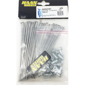 Raggi Completi Haan Wheels-Ktm/Husqvarna 65 anteriore 14 Silver