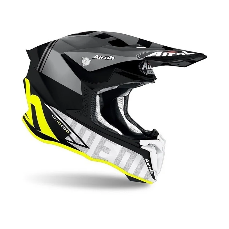 Helmet Airoh Twist 2.0 Tech yellow Matt