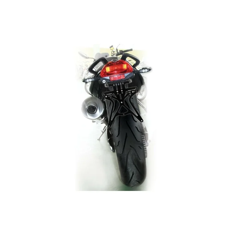 Portatarga regolabile Aero-X Nero