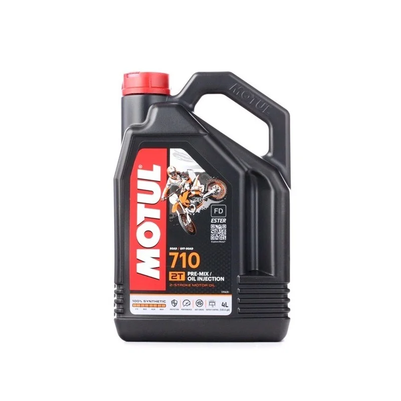 Fusto Olio miscela 2t MOTUL 710 2T 4 LITRI