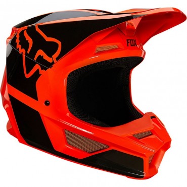Helmet FOX Youth V1 Revn Fluo Orange 25876-824 Fox Kids Motocross Helmets