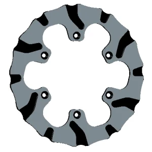 Disco Braking Batfly posteriore YZF 450 20- YZF 250 21- 240mm