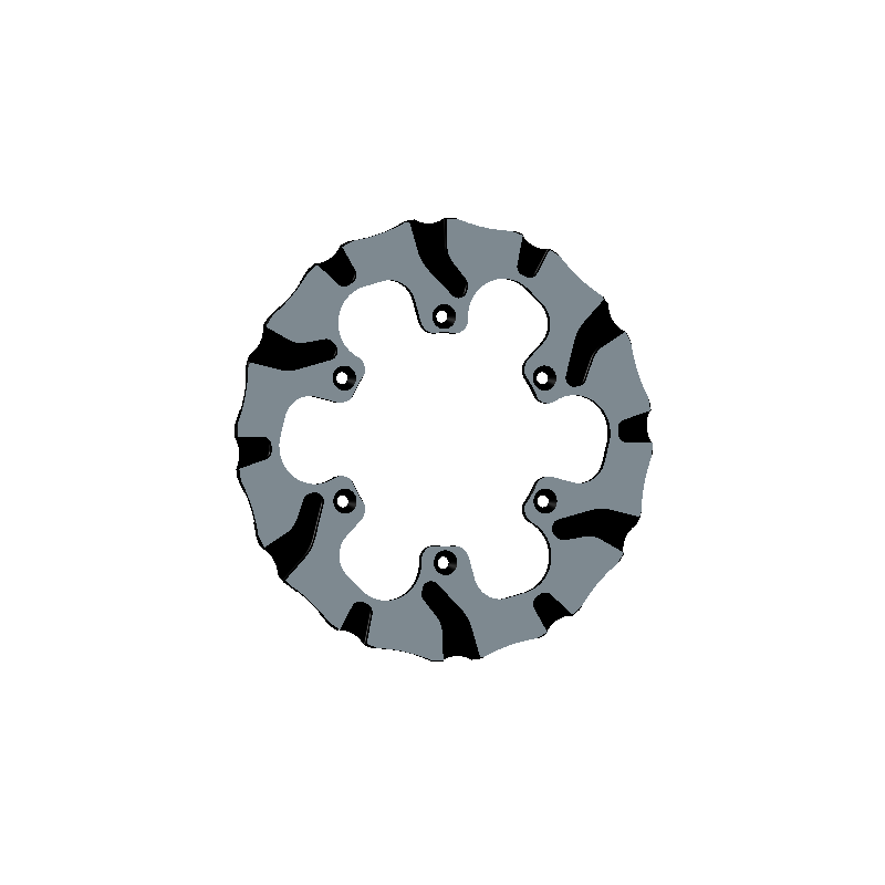 Brake Disc Rear Braking Batfly YZF 450 20- YZF 250 21- 240mm