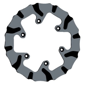 Bremsscheibe Hinten Braking Batfly YZF 450 18-19 YZ/YZF 250 19-20- 245mm