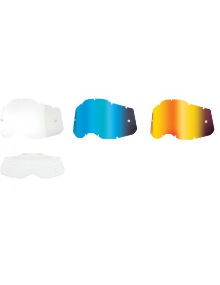 lens for Goggles 100% Youth Strata Accuri Racecraft 2 100%