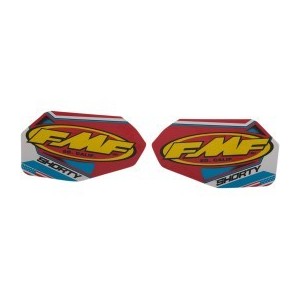 FMF DECAL LOGO POWERCORE SHORTY PATRIOTIC VINYL