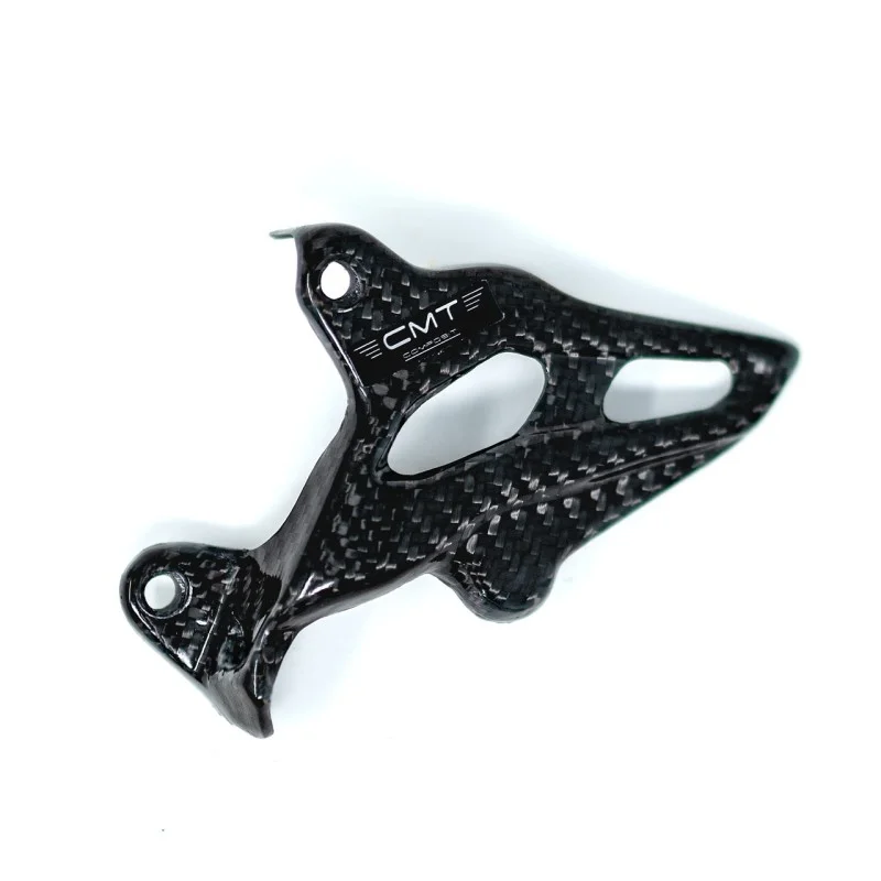 Carbon front sprocket guard CMT-Honda CRF 450 2021-