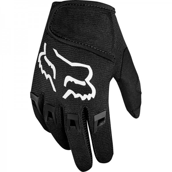 Gloves FOX Dirtpaw Kids 4-6 Years Black 2022 21981-001 Fox Kids Motocross Gloves