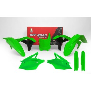 Plastikset Flo grün KXF 250 2017-2020 Rtech