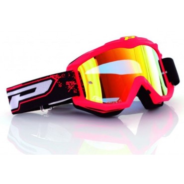 Googles ProGrip Multilayer Shiny Red Fluo PG3204FL-311 ProGrip Goggles