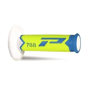 Manopole ProGrip Triple Density 788 Azzurro Giallo Fluo Bianco