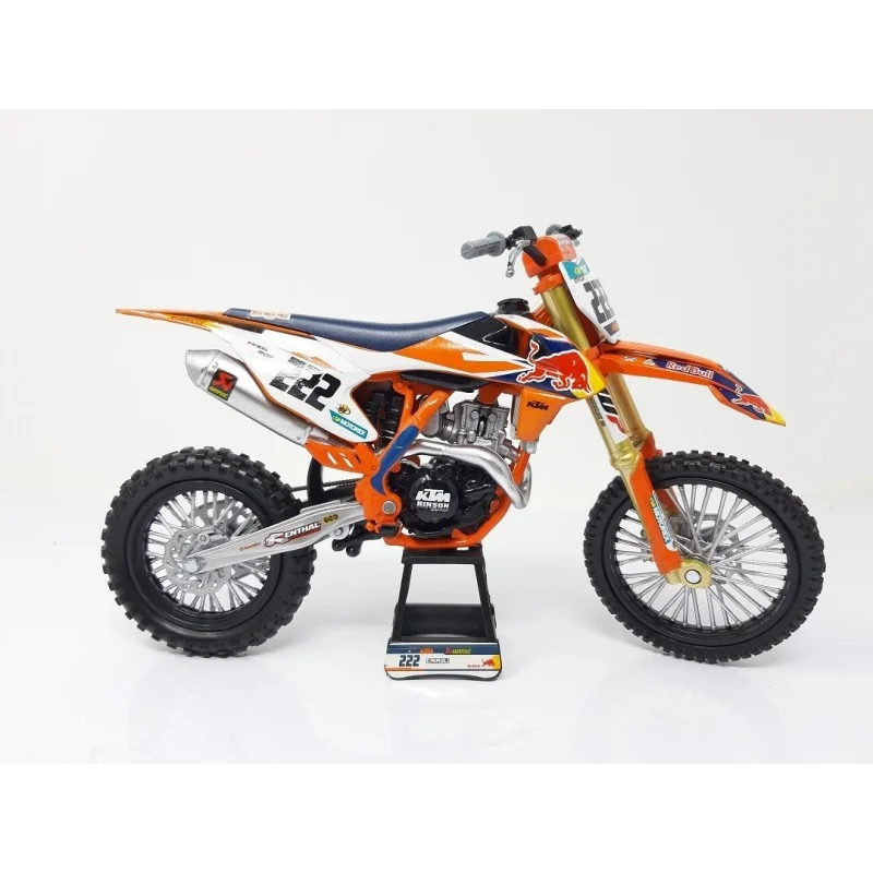 Diecast bike model KTM Tony Cairoli 222 1:10