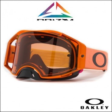 Occhiale I maschera Oakley Airbrake MX Orange - Lente Bronze OO7046-A4