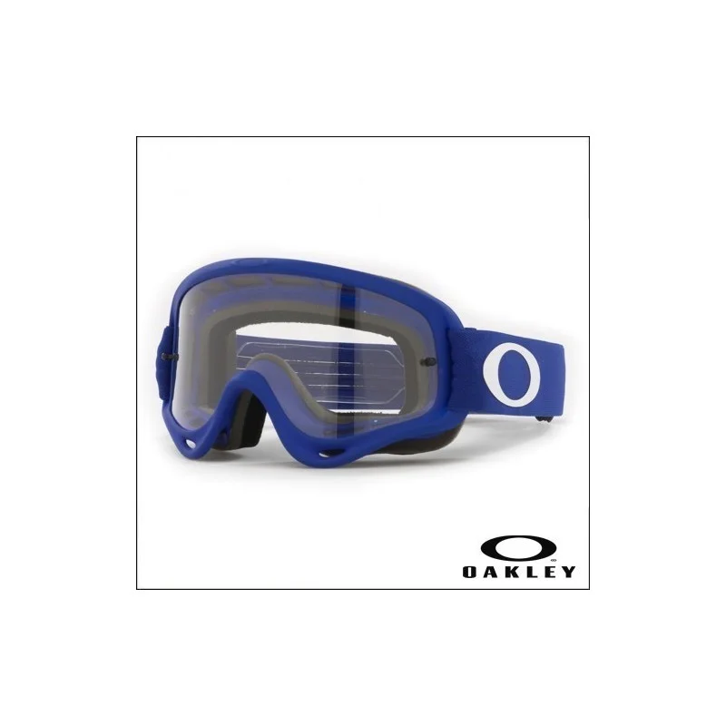 Occhiale Maschera Oakley Oframe Moto Blu Clear