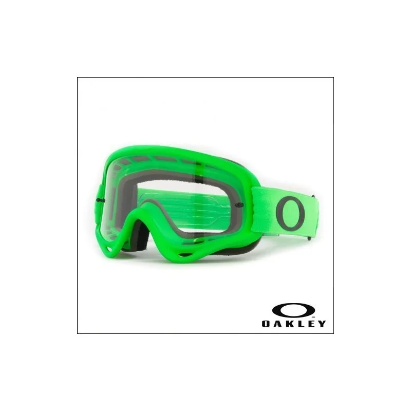 Occhiale Maschera Oakley Oframe Moto Green Clear