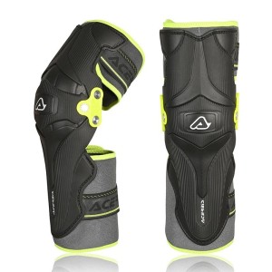 Ginocchiere Acerbis X-Strong knee guards Nero/Giallo Fluo 0016810.318