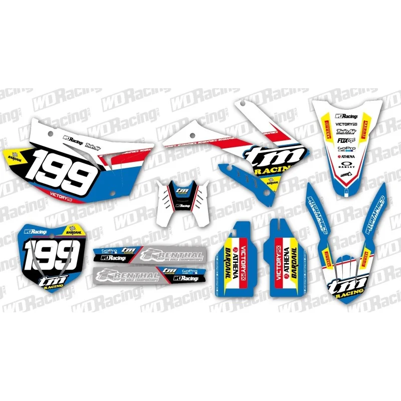 Kit Autocollants TM TEAM