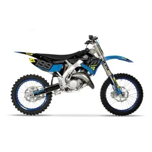 Kit Autocollants TM TEAM noir