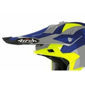 Peak Airoh Terminator Open Vision Shoot bleue Gloss