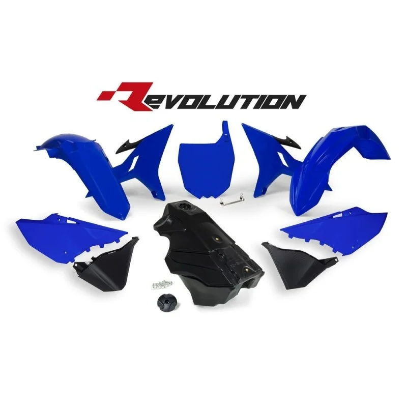 Kit plastiche YZ Revolution Racetech-full blu