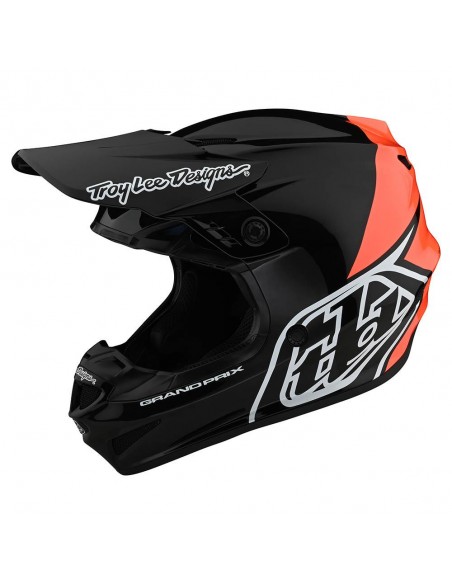 Helmet Troy lee Designs GP Block black/orange 10358202 Troy lee Designs Helmets