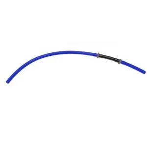 Vent Hose noir with spinner bleue