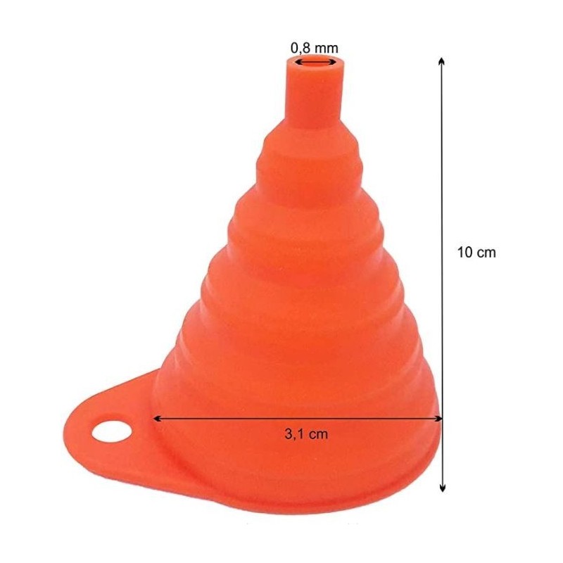 High quality silicone folding funnel