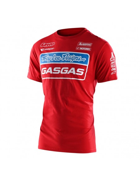 T-shirt Troy Lee Desing GasGas Team Red 70131800