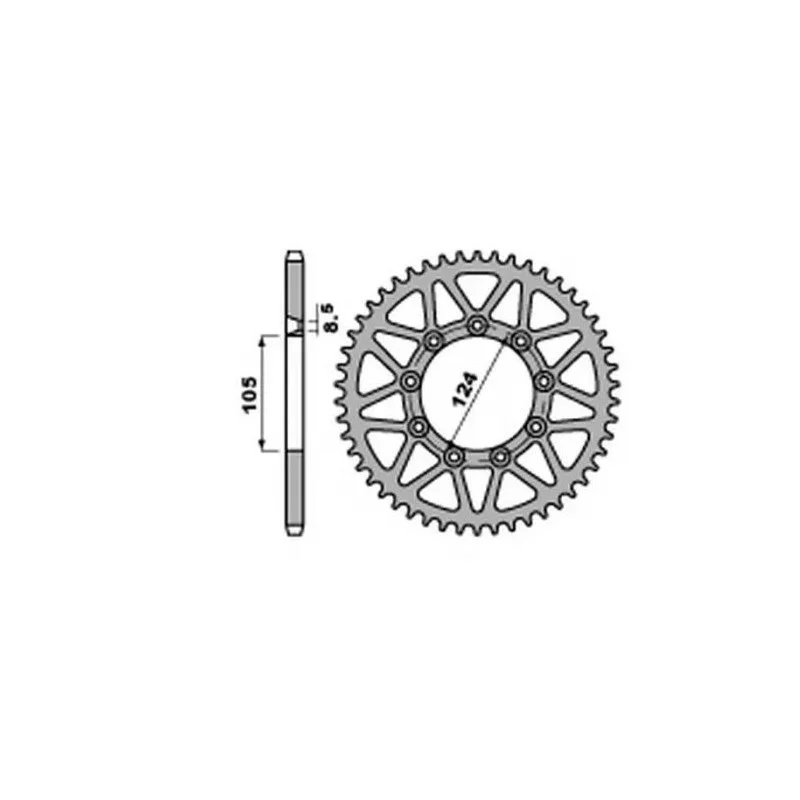 Kettenrad Steel PBR TM