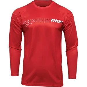 Maillot Cross Thor Sector Youth Minimal rouge