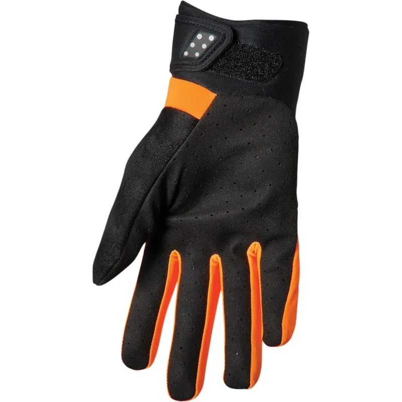 Handschuhe Thor Spectrum Cold Fluo Orange schwarz 2022