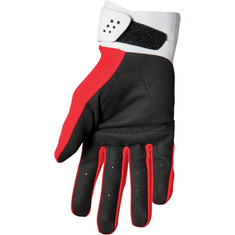 Handschuhe Thor Spectrum Bambino rot/weiss