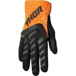 Handschuhe Thor Spectrum Youth Orange schwarz