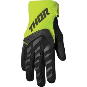 Gloves Thor Spectrum Youth black Fluo yellow