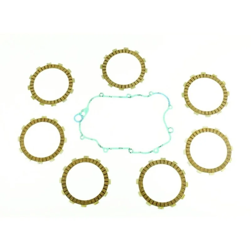 Clutch plates kit with gasket Athena Husqvarna WRE/SM 125 1995-2013