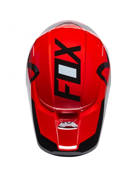 Casco FOX V1 Lux 2022 Rosso Fluo 28001-110