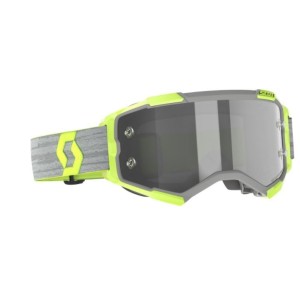 Maschera Scott Fury LS (light sensitive) grey/yellow