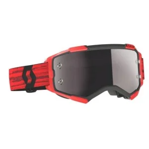 Crossbrille Scott Fury dark rot lente silber chrome