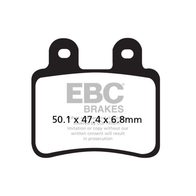 arrière Plaquettes de Frein HM 50 2002-2009 Yamaha XTR 125 2005-2009
