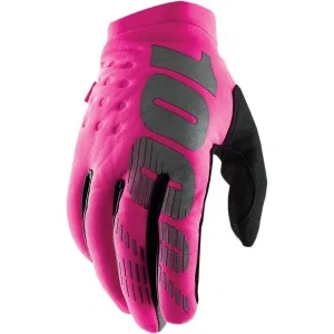 Winter Gants 100% Brisker Neon Pink