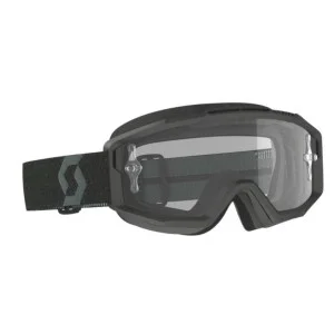 Maschera Scott Split OTG black/clear