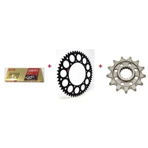 Kit catena-corona-pignone Renthal-DID | Honda CRF 450 02+ CRF 250 22+