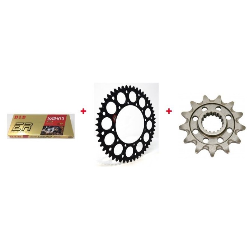 Chain and sprocket kit Renthal-DID Honda CRF 450 02- CRF 250 22