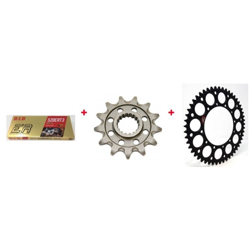 Kit catena-corona-pignone Renthal-Did | Honda CRF 250 18-21