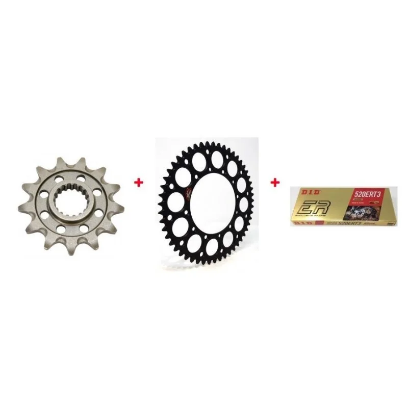 Sprocket and chain kit DID - Renthal | Kawasaki KXF 450