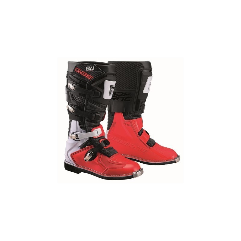 Bottes Cross Gaerne GX-J noir/rouge