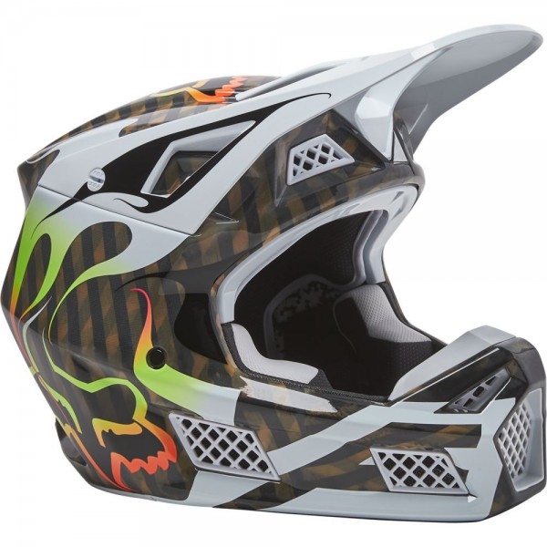 copy of Helmet FOX V3 RS Mirer White/Black 2022 Fox